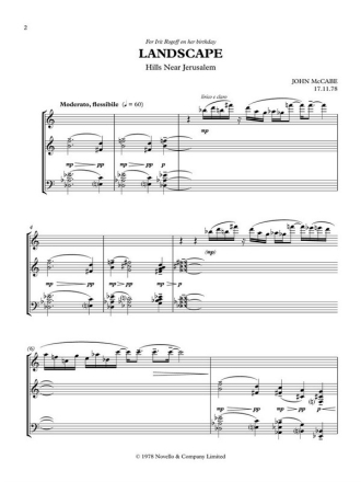 Landscape for piano