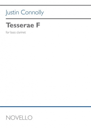 Justin Connolly, Tesserae F Bass Clarinet Buch