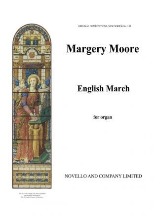 Margery Moore, English March Orgel Buch