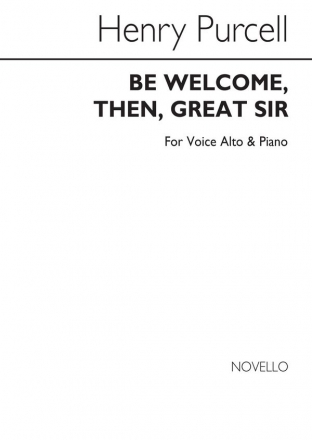 Henry Purcell, H Be Welcome Then Great Sir V/S Vocal Buch