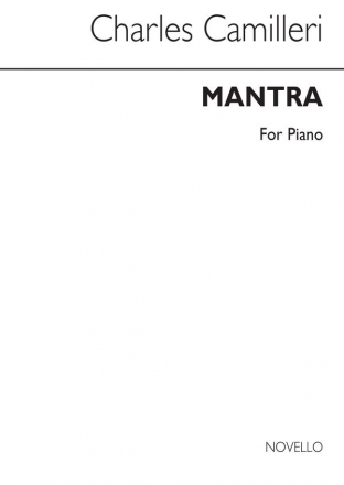 Charles Camilleri, Mantra for Piano Klavier Buch