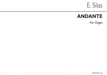 Edouard Silas, Andante In A Flat Orgel Buch