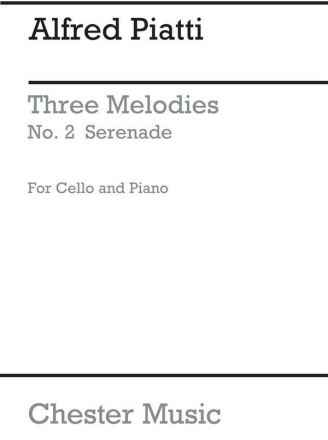 Serenade from 'Three Melodies' for cello and piano