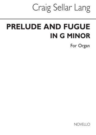 Prelude and Fugue in G Minor   for organ