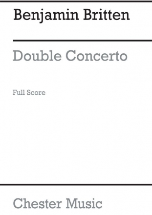 Double Concerto (1932) for violin, viola and orchestra full score