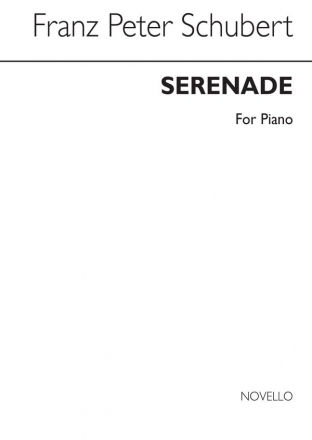 Franz Schubert, Serenade Klavier Buch