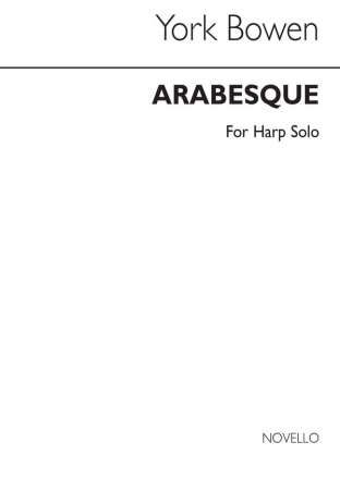 York Bowen, Arabesque For Harp Harp Buch