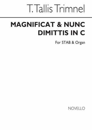T.T. Trimnell, Magnificat And Nunc Dimittis In C SATB and Organ Chorpartitur