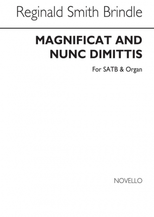 Reginald Smith Brindle, Magnificat And Nunc Dimittis SATB and Organ Chorpartitur