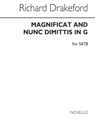 Richard Drakeford, Magnificat And Nunc Dimittis In G SATB Chorpartitur