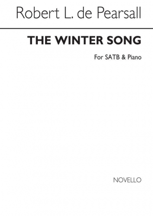 Robert Pearsall, The Winter Song SATB and Piano Chorpartitur