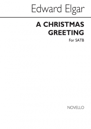 Edward Elgar, Christmas Greeting SATB Buch