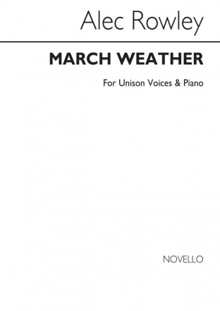 March Weather Vocal and Piano Chorpartitur