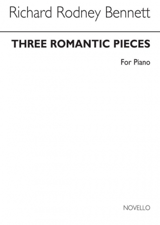 Richard Rodney Bennett, Three Romantic Pieces Klavier Buch