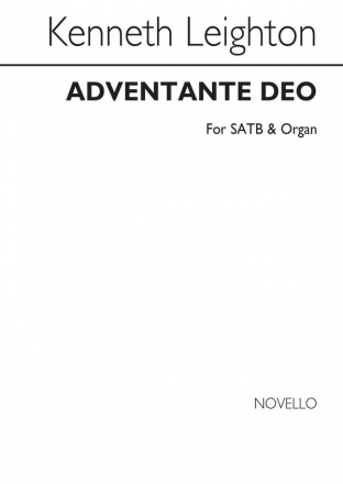 Kenneth Leighton, Adventate Deo SATB and Organ Chorpartitur