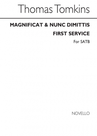 Thomas Tomkins, Magnificat & Nunc Dimittis First Service SATB Chorpartitur