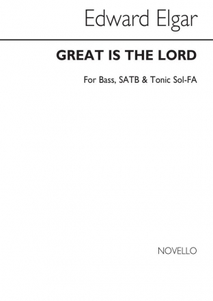 Great Is The Lord - Psalm 48   for bass, mixed choir and Tonic Sol-FA choral score