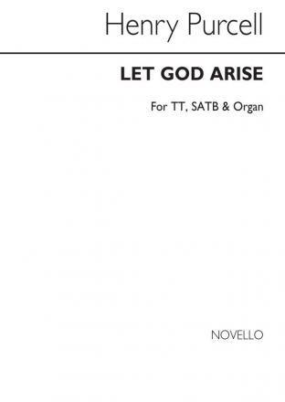 Henry Purcell, Let God Arise Tenor SATB Organ Accompaniment Chorpartitur