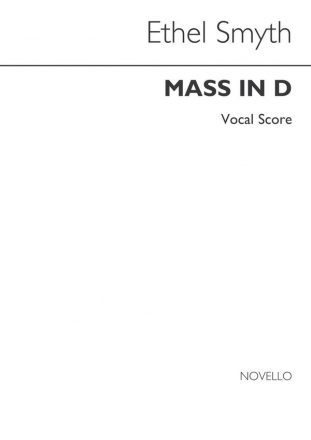 Mass In D for soli, mixed chorus and orchestra vocal score (la)