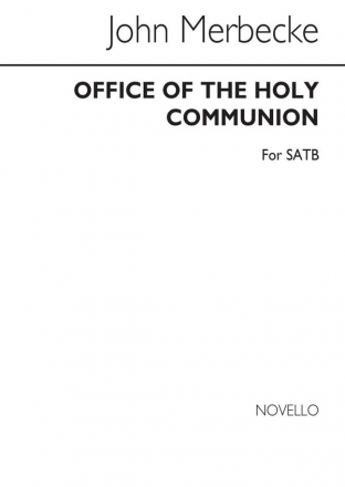 John Merbecke, Merbecke Communion Satb SATB Chorpartitur