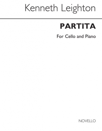 Kenneth Leighton, Partita For Cello And P. Op.35 Cello und Klavier Buch