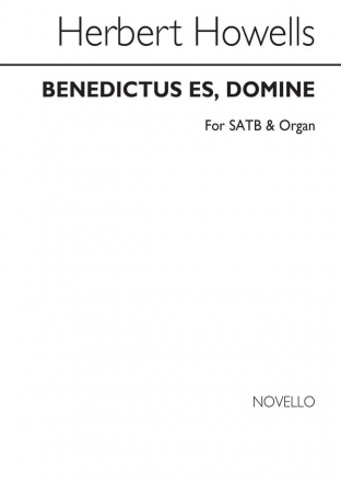 Herbert Howells, Benedictus Es Domine SATB and Organ Chorpartitur