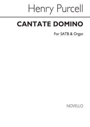 Henry Purcell, Cantate Domino SATB and Organ Chorpartitur