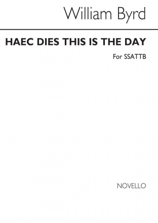William Byrd, Haec Dies (This Is The Day) SATB Chorpartitur