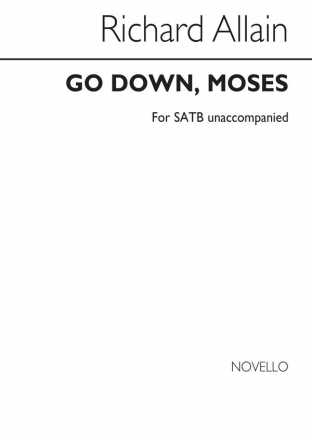 Go Down Moses SATB Chorpartitur