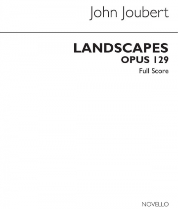John Joubert, Landscapes Op. 129 Soprano Violin Cello Piano Accompaniment Buch