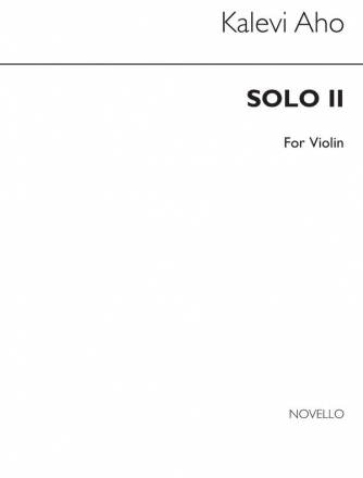 Solo I (Tumultos) for violin