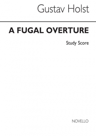 Gustav Holst, Fugal Overture (Miniature Score) Wind Ensemble Partitur