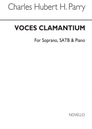 Hubert Parry, Voces Clamantium SATB and Piano Buch
