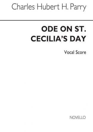 Ode On St Cecilia's Day Soprano Voice Buch