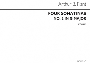 Arthur B. Plant, Four Sonatinas (No.2 In G) Organ Orgel Buch