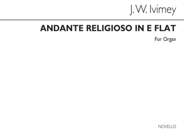 John William Ivimey, Andante Religioso In E Flat Op9 Orgel Buch