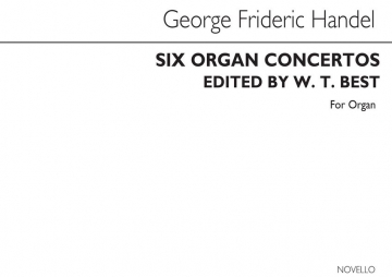 Handel Six Organ Concertos No.2 Organ Orgel Buch