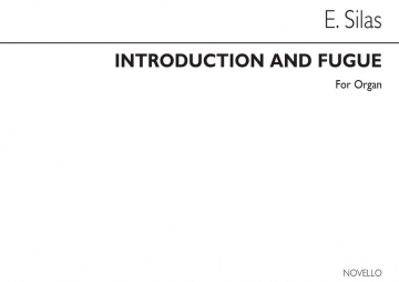 Edouard Silas, Introduction And Fugue Orgel Buch