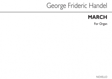 Georg Friedrich Hndel, March From 'Scipio' (Organ) Orgel Buch