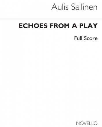 Aulis Sallinen, Echoes From A Play Op.66 Oboe and String Quartet Partitur