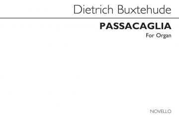 Dietrich Buxtehude, Passacaglia In D Orgel Buch