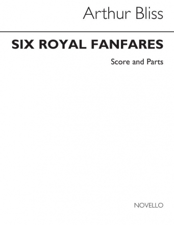 Arthur Bliss, Six Royal Fanfares Brass Ensemble Brass Instruments Buch