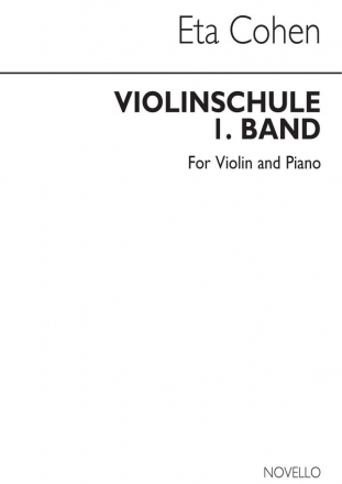 Violin Method Book 1 (German) Piano Klavier Buch