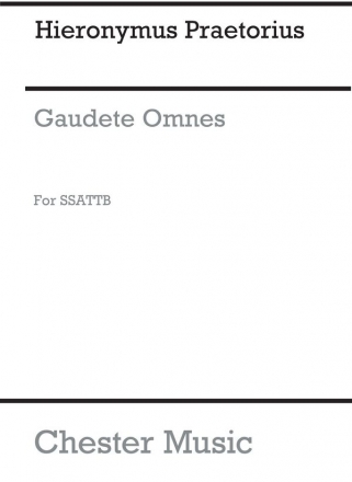 Michael Praetorius: Gaudete Omnes SATB Vocal Score