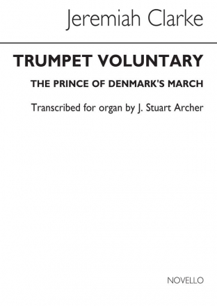 J. Clarke, Trumpet Voluntary Orgel Buch