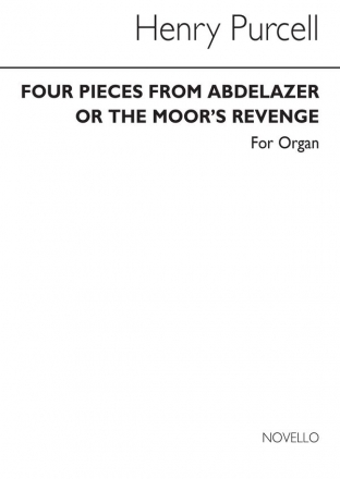Henry Purcell, Four Pieces From Abdelazer For Orgel Buch