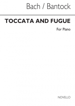 Johann Sebastian Bach, Toccata And Fugue In D Minor (Arranged G Bantoc Klavier Buch