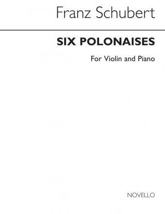 Franz Schubert, Six Polonaises Violine und Klavier Buch
