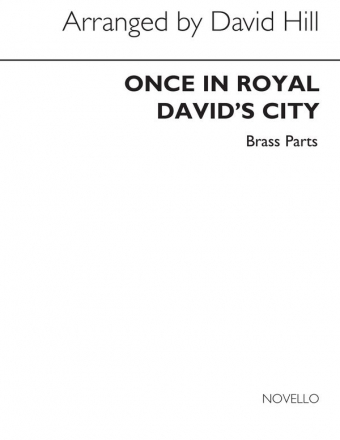 Once In Royal David's City (Set of Parts) Blechblserensemble Buch