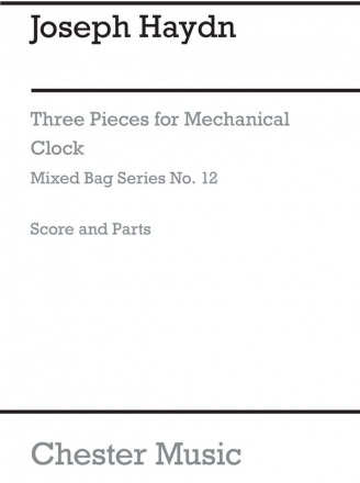 Mixed Bag No.14: Joseph Haydn - Three Pieces For Mechanical Clock (Sco Ensemble, Wind Ensemble, Wind Instruments Score and Parts